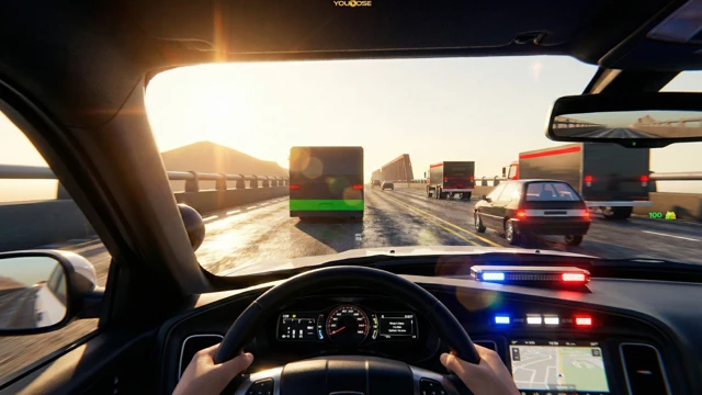 Highway Police Chase: Car Racing Game cover