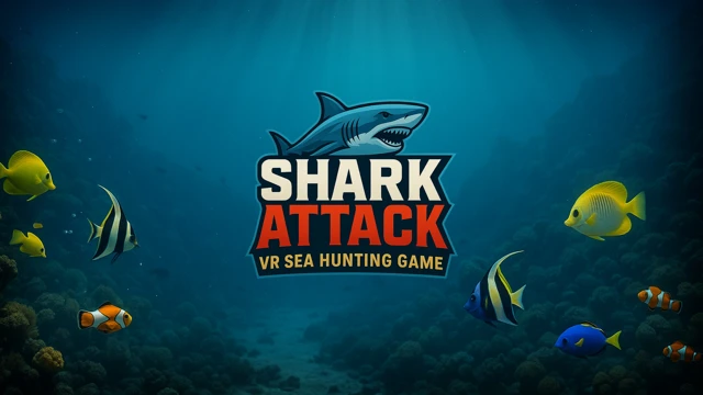 Shark Attack - VR Sea Hunting Game cover