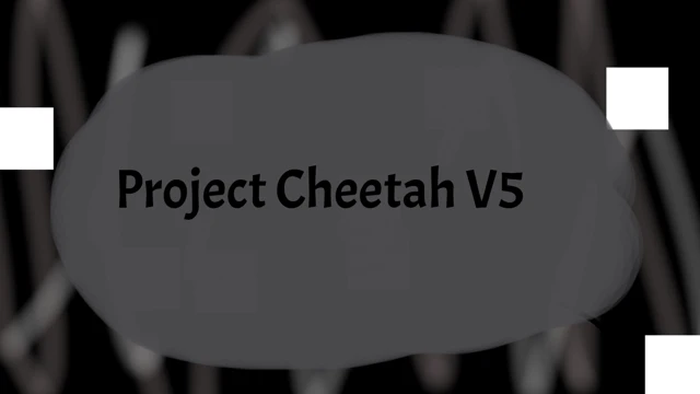 Project Cheetah V5 cover