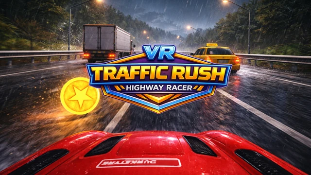 VR Traffic Rush : Highway Racer cover