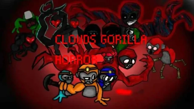 Clouds Gorilla Horror cover