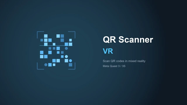 QR Scanner VR cover
