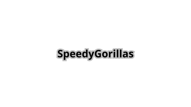 Speedy Gorillas cover