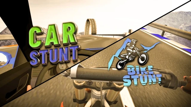 Bike Stunt Simulator - Impossible Motorcycle Stunts | Car Stunt - Car Driving Ga cover