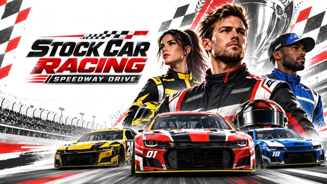 Stock Car Racing: Speedway Drive cover
