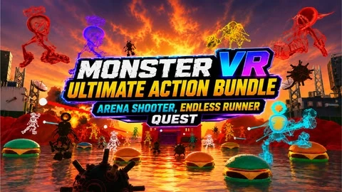 Monster VR Ultimate Action Bundle – Arena Shooter, Endless Runner quest cover