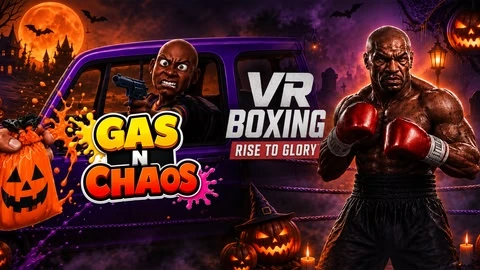 Gas N Chaos + VR Boxing Rise to Glory cover