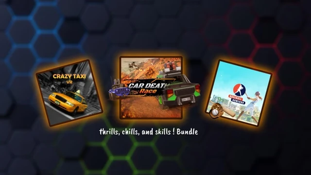 Ultimate VR Action Pack: Crazy Taxi Adventures, Car Racing & Baseball Home Run  cover