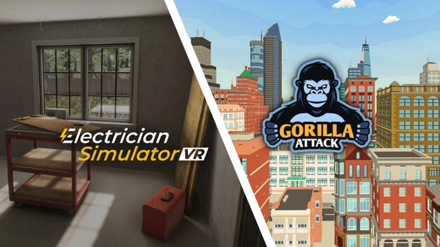 Electrician Simulator VR + Gorilla Attack bundle cover
