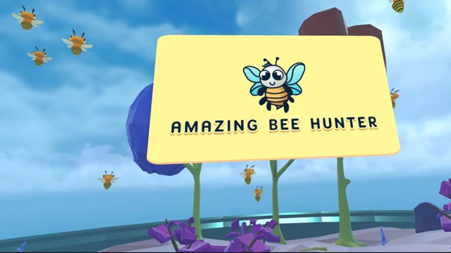 Amazing bee hunter cover