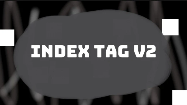Index Tag V2 cover