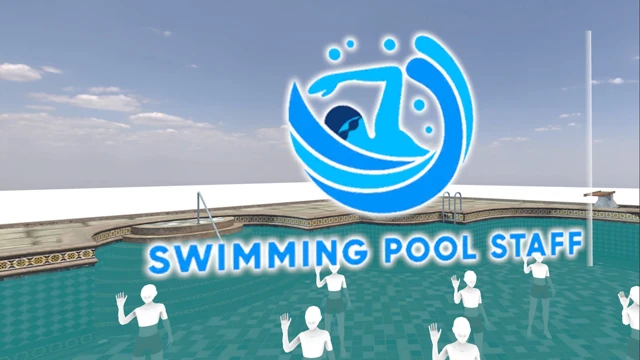 Swimming pool staff cover