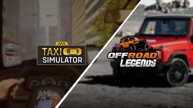 Taxi Driving Game - Passenger Pick & Drop | Offroad Legends - 4x4 Driving & Race cover