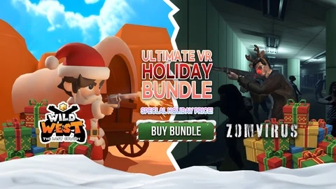 Double the action this holiday! Unwrap the Ultimate VR Shooter Christmas Bundle. cover