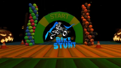Stunt Bike Halloween Theme cover