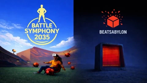 BattleSymphony2035 × BeatSabylon — VR Aerial Combat Bundle cover