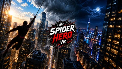 I Am Spider Hero VR: Spider Web Swinging Weather Pack cover