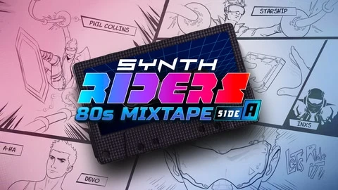 Synth Riders 80s Mixtape - Side A cover
