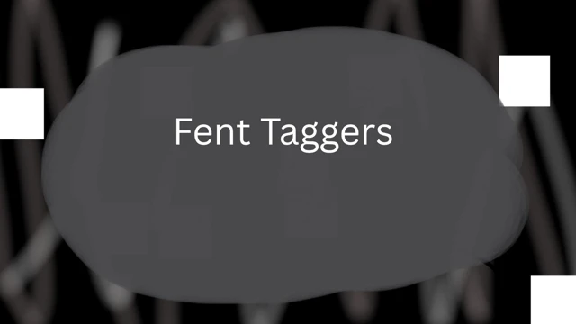 Fent Taggers cover