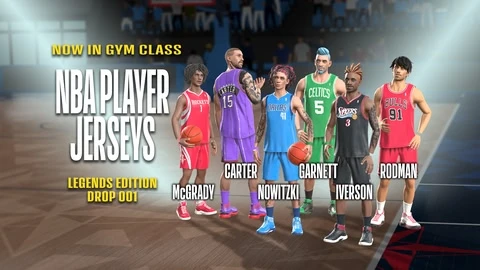 NBA Player Jerseys: Legends Edition Drop 001 cover