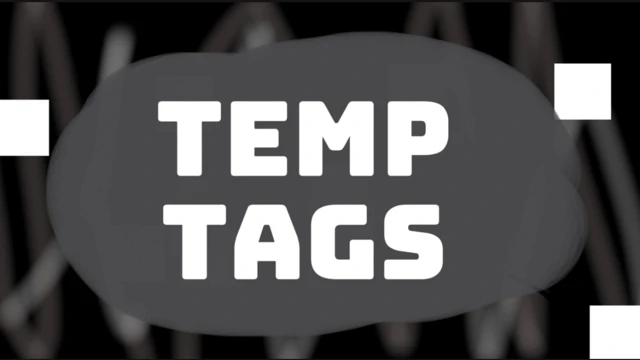 TEMP TAGS cover
