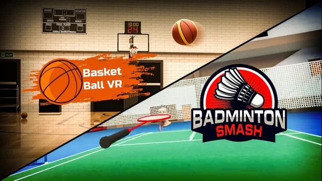 Basket Ball Game - Sports Games | Badminton Smash - Sports Game cover