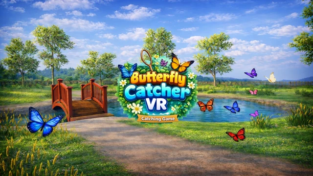 Butterfly Catcher VR - Catching Game cover