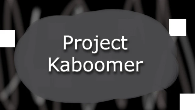 Project Kaboomer cover
