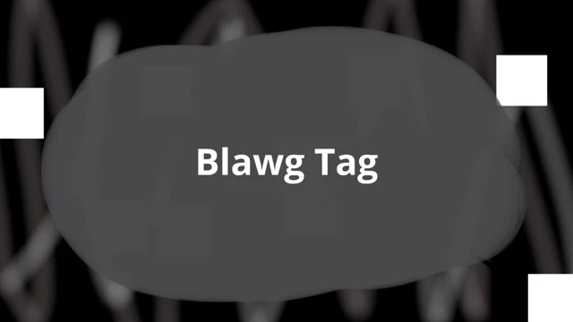 Blawg Tag cover