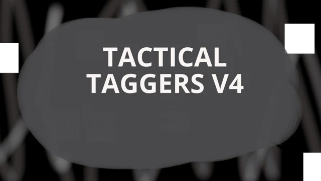TACTICAL TAGGERS V4 cover
